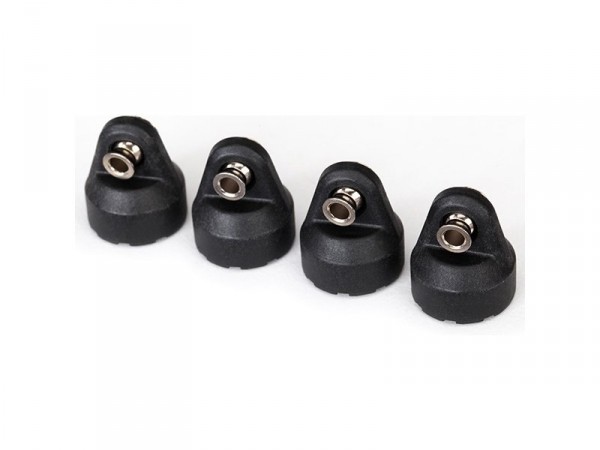 (TRA8361) Traxxas hlava tlumiče Ultra Shocks černá (4ks)