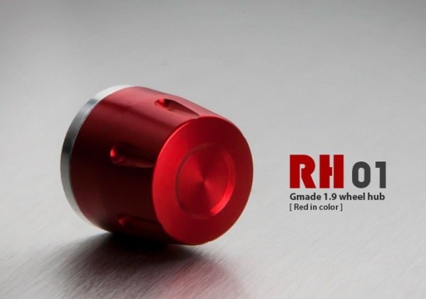 (GM70111) 1.9 RH01 Wheel Hubs (Red) (4ks)