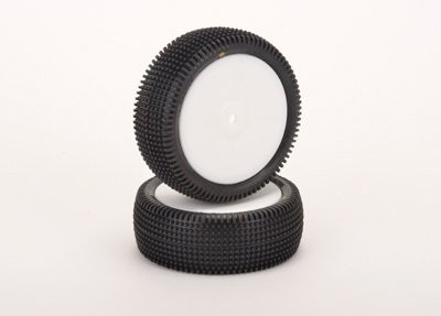 (U6841) Kola Schumacher Buggy 4WD - směs žlutá/yellow, přední (2ks)