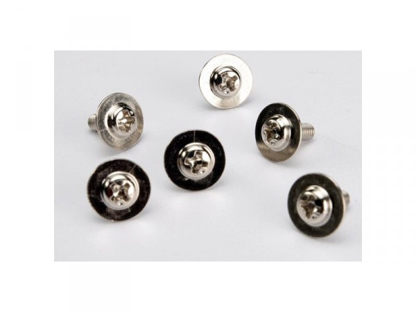 (TRA3185X) Traxxas šroub křížový hlava s přírubou zink. M3x8mm (6ks)