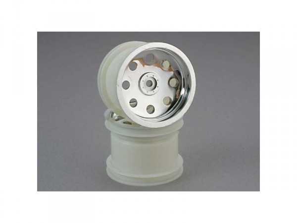 (TRA3672) Traxxas disk 2.2" stříbrný, 28mm (2ks)