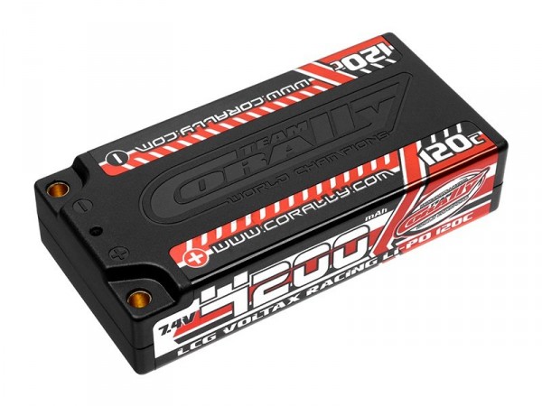 (C-49500) Corally Voltax LCG Shorty 7.4V LiPo 4200mAh 120C