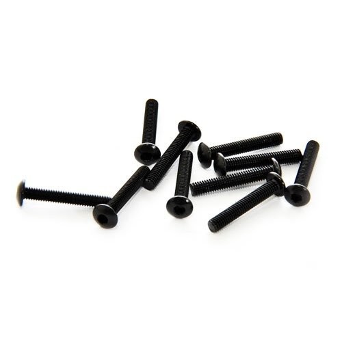 (H33318) Button Head Hex Screw M3x18mm (10ks)