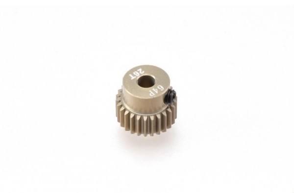 (RP-0056) Pastorek hliníkový modul 64DP 26T 3.17mm