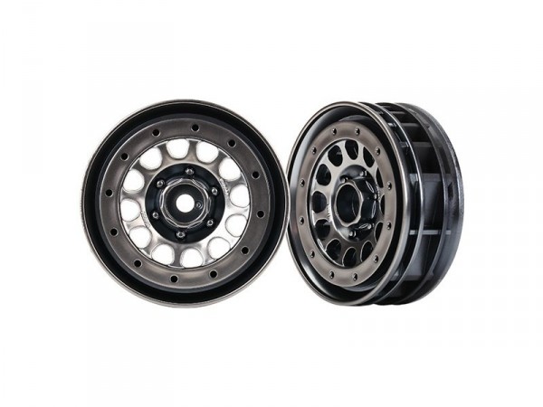 (TRA8173) Disk Traxxas Method 105 1.9 chromově černý (2ks)