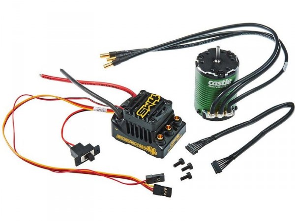 (CC-010-0164-02) Combo motor 1406 5700ot/V senzored + reg. Sidewinder 4