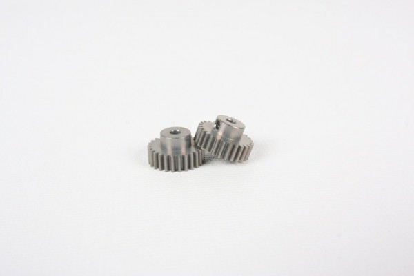 (54228) Tamiya pastorky Al Coated modul 0.6 (26T,27T)