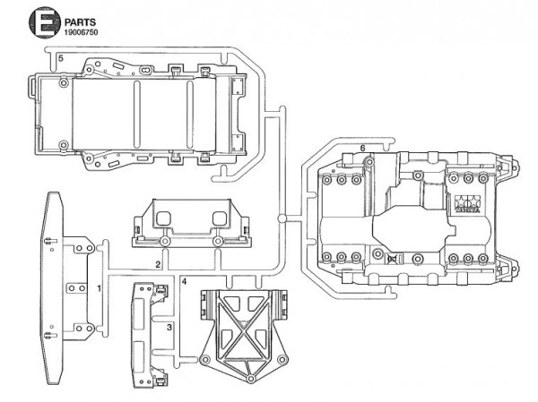 (19006750) Tamiya E Parts