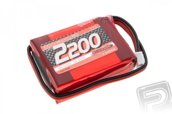 (943002) XTEC LiPo RX-sada AAA pyramida 2200mAh 7.4V