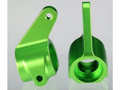 (TRA3636G) Traxxas těhlice přední hliníková (zelená) (1 pár)
