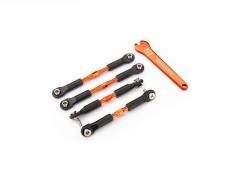 (TRA3741T) Traxxas ojnička 39/49mm hliníková oranžová (2+2ks)