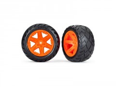 (TRA6768A) Traxxas kolo 2.8, disk RXT oranžový, pneu Anaconda (2WD zadní) (2ks)