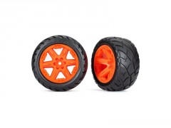 (TRA6775A) Traxxas kolo 2.8, disk RXT oranžový, pneu Anaconda (4WD přední/zadní, 2WD přední) (2ks)