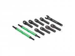 (TRA8638G) Traxxas ojnička řízení hliníková zelená 144mm (2ks)