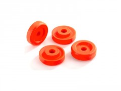 (TRA8957T) Traxxas podložka disku kola (oranžová) (4ks)