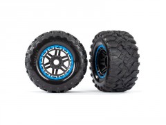 (TRA8972A) Traxxas kolo 2.8, pneu Maxx All-Terrain, disk černo-modrý (2ks)