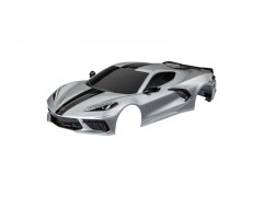 (TRA9311T) Traxxas karosérie Chevrolet Corvette Stingray (stříbrná)