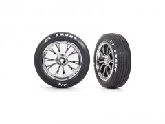 (TRA9474R) Traxxas kolo, disk Weld chromovaný (přední) (2ks)