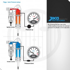 (GM21207) Gmade XD Piggyback Shock 85mm (2ks) (7)