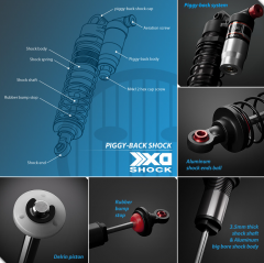 (GM21307) Gmade XD Piggyback Shock 75mm (2ks) (7)