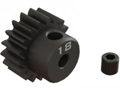 (ARA311080) Arrma pastorek 18T 32DP 3.175mm CNC ocel