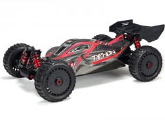 (ARA406120) Arrma karosérie černo/červená: Typhon 6S