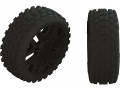 (ARA550088) Arrma kolo 1:8 Buggy Gun Metal, pneu dBoots 2HO (2ks)