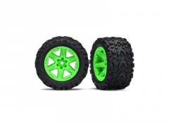 (TRA6774G) Traxxas kolo 2.8, disk RXT zelený, pneu Talon Extreme (zadní) (2ks)