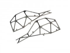 (TRA8430X) Traxxas boční díly šasi černě chromované