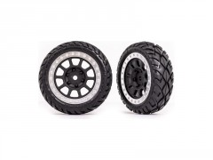 (TRA2479G) Traxxas kolo 2.2", disk šedý/chromovaný, pneu Anaconda (2ks) (přední)
