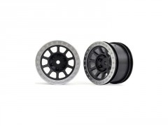 (TRA2480) Traxxas disk 2.2" šedý/chromovaný (zadní) (2ks)