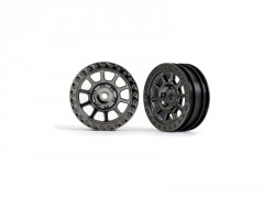 (TRA2481A) Traxxas disk 2.2" černě chromovaný (2ks) (přední)