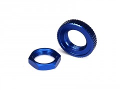 (TRA8345) Traxxas servo saver hliníkový modrý: 4-Tec 2.0