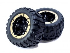 (HPI540087) Kola 1:16 MT zlatá (2ks)