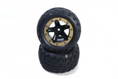 (HPI540095) Kola 1:16 ST zlatá (2ks)