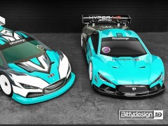 (BDTC-190HRHYP) Karoserie čirá Bittydesign HYPER-HR (190mm)
