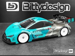(BDTC-190HRHYP) Karoserie čirá Bittydesign HYPER-HR (190mm)