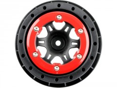 (PRO271504) Pro-Line disk 2.2/3.0" Split Six zadní H12 červeno-černý (2ks)
