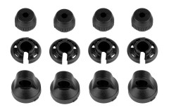 (AE42080) Plastové díly olejových tlumičů (4+4+4ks)