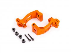 (TRA9532T) Traxxas závěs těhlice hliníkový oranžově eloxovaný (levý a pravý)