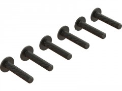 (ARA727420) Arrma šroub imbus M4x20mm BH s přírubou (6ks)