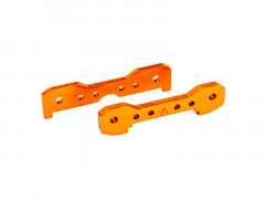 (TRA9527T) Traxxas spojka čepů předních ramen hliníková oranžově eloxovaná