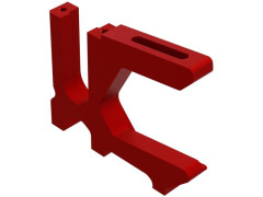 (ARA320664) Arrma lože motoru posuvné hliníkové, červené