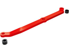 (TRA9748-RED) Traxxas táhlo řízení hlíníkové červěně eloxované