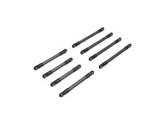 (TRA9749-GRAY) Traxxas ojnička spodní hliníková titanově eloxovaná (sada)