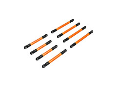 (TRA9749-ORNG) Traxxas ojnička spodní hliníková oranžově eloxovaná (sada)