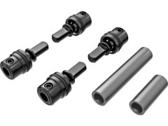 (TRA9751-GRAY) Traxxas hřídel centrální šedá (samec a samice) (sada)