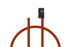 (KAV36.2225) Napájecí kabel RX aku JR (PVC)