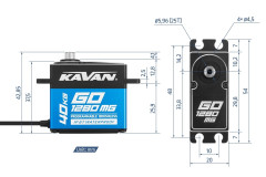 (KAV20.1280MG)  Servo Kavan GO-1280MG (0.085s, 40kg/cm)