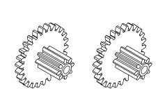 (TB-760034) Turbo Racing ozubené kolo (primární převod) C61/C62/C63/C64/C65/C71/C72/C73/C74 (2ks)